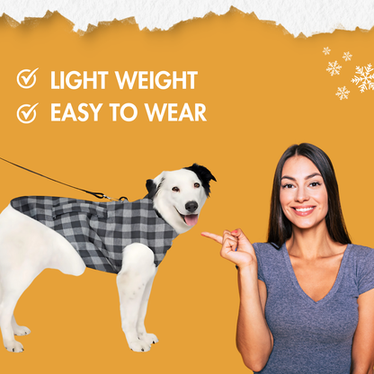 Pets Empire Warm  Winter coat For Dogs (Black)