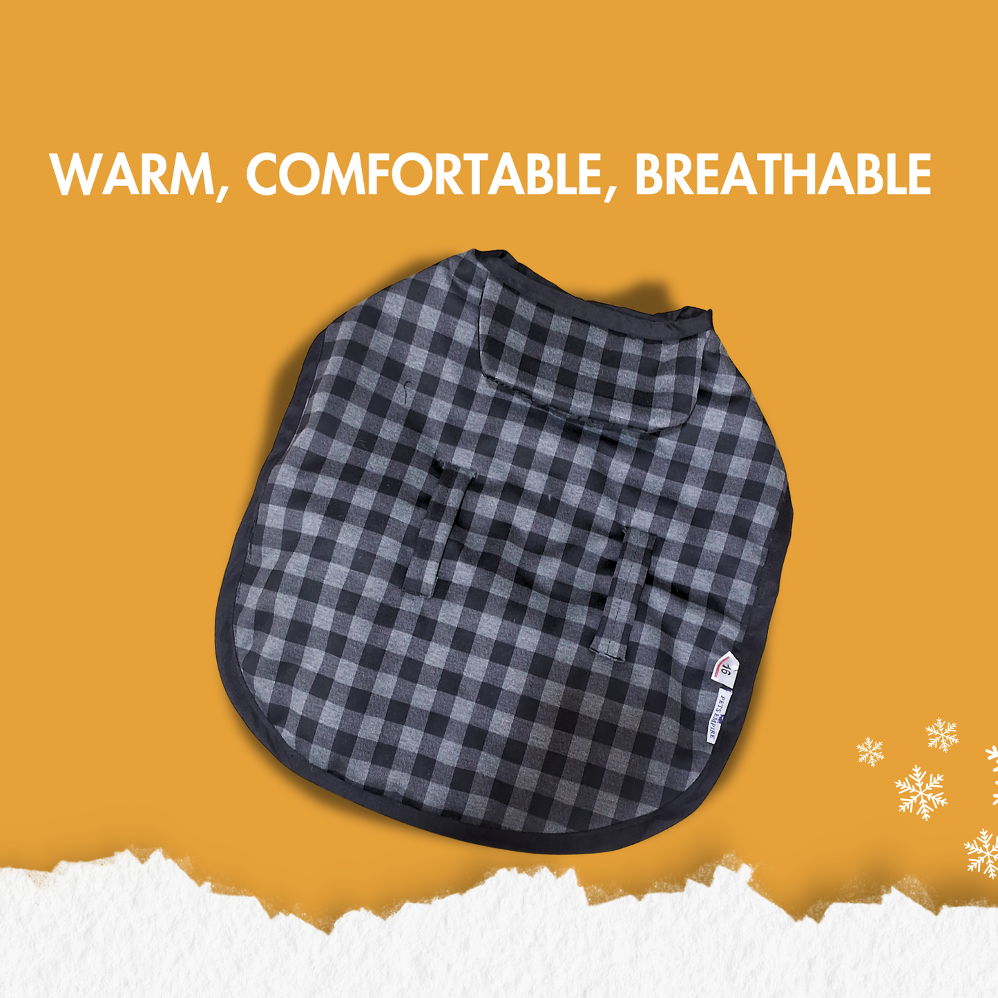 Pets Empire Warm  Winter coat For Dogs (Black)