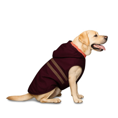 Pets Empire Raincoat for Dogs - Maroon