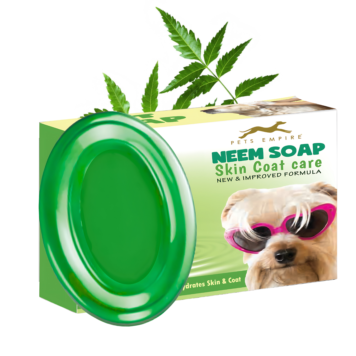 Pets Empire Neem Soap for Dogs – 3-Pack (100g Bars)