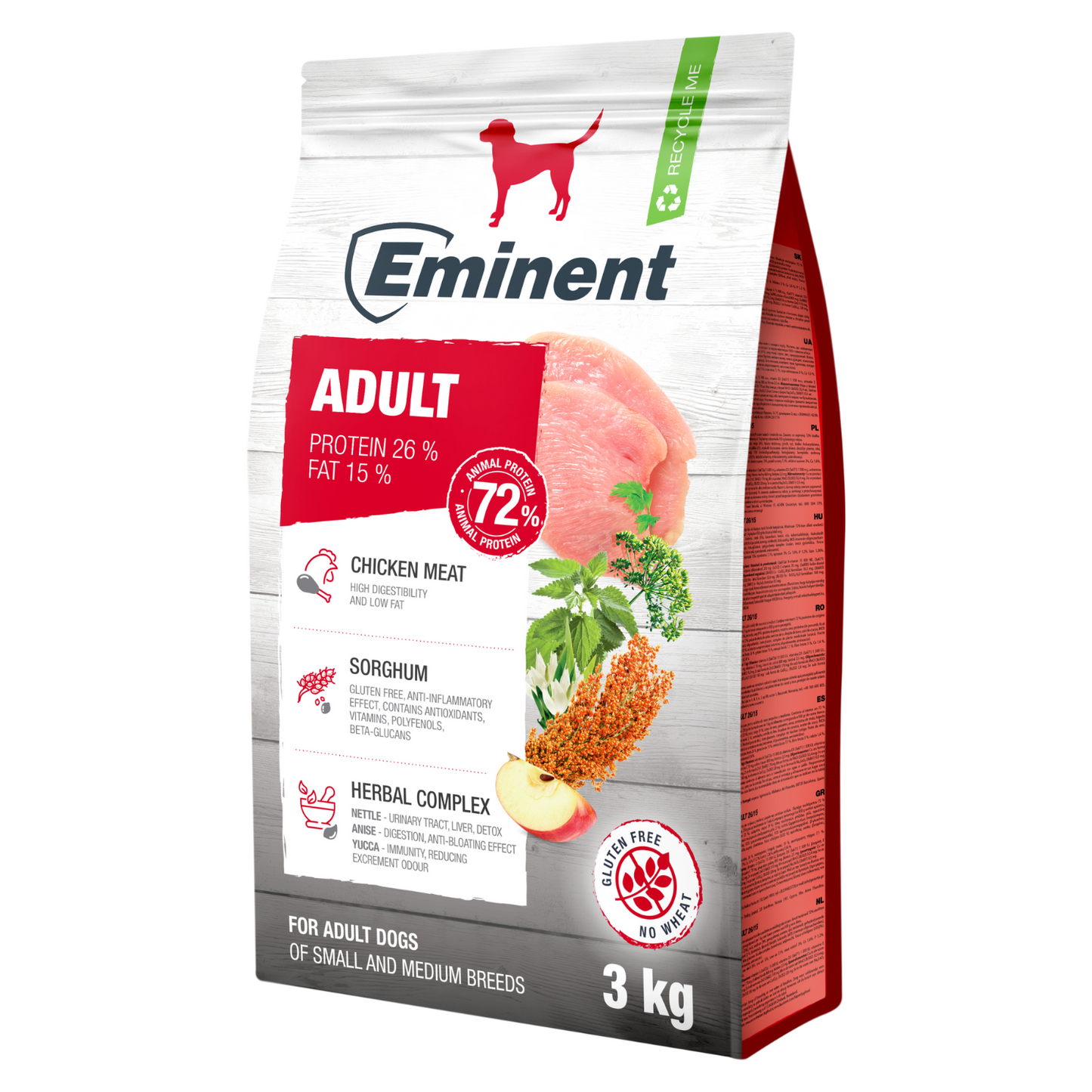 Eminent High Premium Adult Dog Dry Food-3Kg