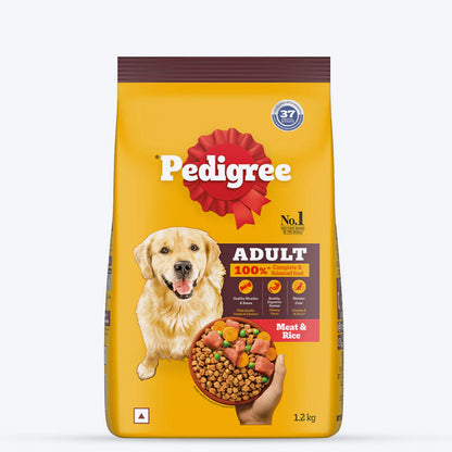 Pedigree Meat & Rice Adult Dry Dog Food