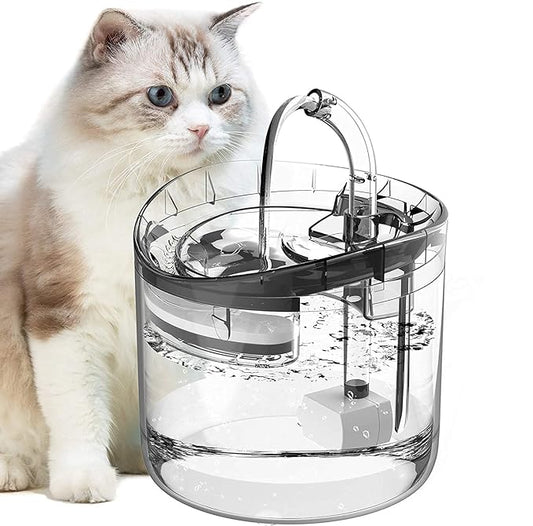 Pets Empire Automatic Water Fountain Dispenser for Cats - 1.8L