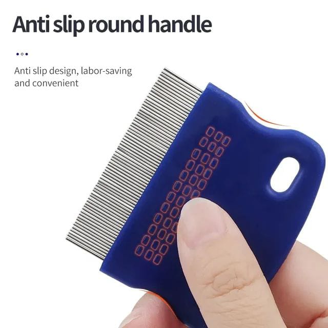 Pets Empire Tick & Flea Comb – Stainless Steel Pet Lice Remover