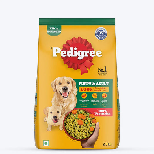Pedigree Vegetarian Dry Food For Adult Dogs & Puppy