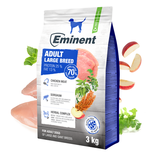 Eminent High Premium Adult Large & Giant Breeds Dog Dry Food-3Kg