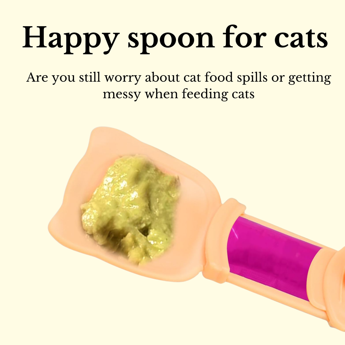 Pets Empire Cat Treat  Lickable  Spoon (Multicolor)-Pack of 3
