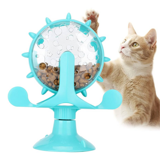 Pets Empire Food Dispenser Interactive Windmill Cat Toy