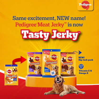 Pedigree Tasty Jerky Roasted Lamb Flavour  For Adult Dog - 70g