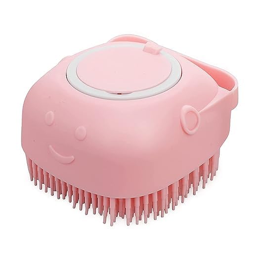 Pets Empire Flee Comb & Silicone Bath Brush for Pets