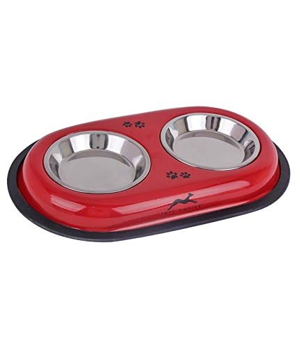 Pets Empire Cat Food Bowls -200ml X 2  ( Color May Vary)