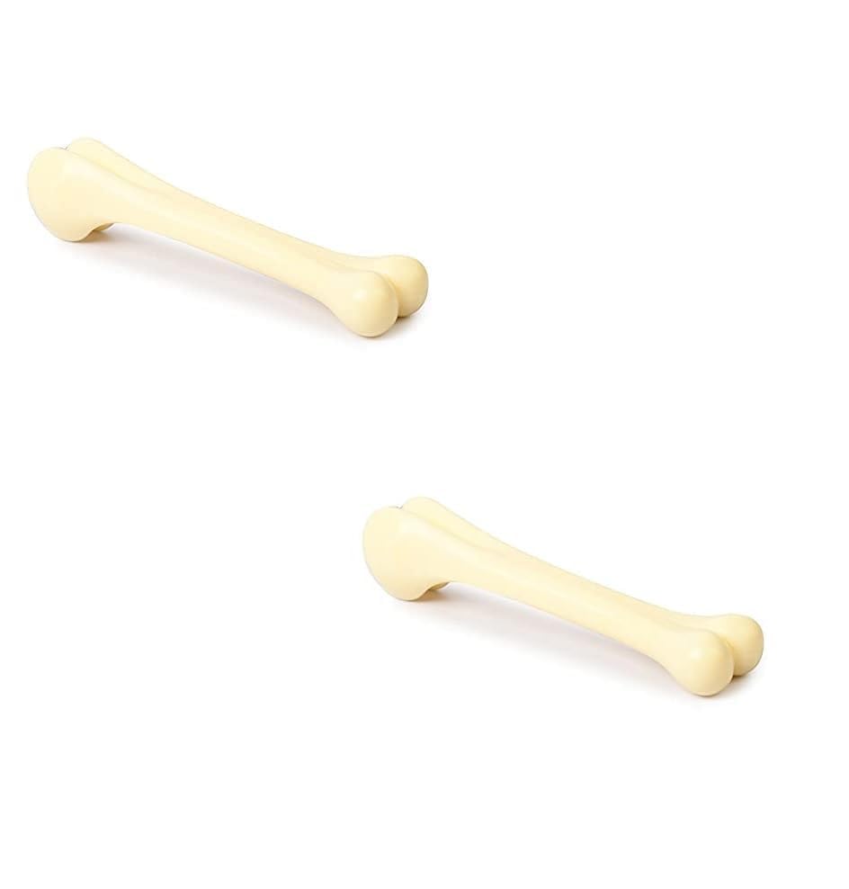 PETS EMPIRE Rubber  Chew Dog Bone Toy Pack Of 2