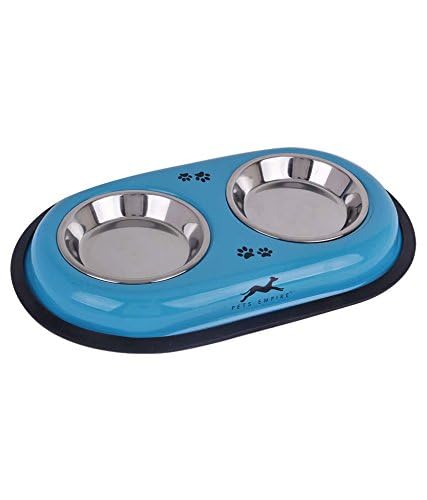 Pets Empire Cat Food Bowls -200ml X 2  ( Color May Vary)