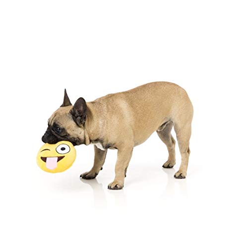 Pets Empire Emoji Rattle Plush Toy for Dogs (3 pc)