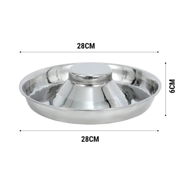Pets Empire Stainless Steel Slow Feeding Dish