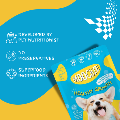 Moochie Healthy Growth Wet Food for dogs (85 g.)