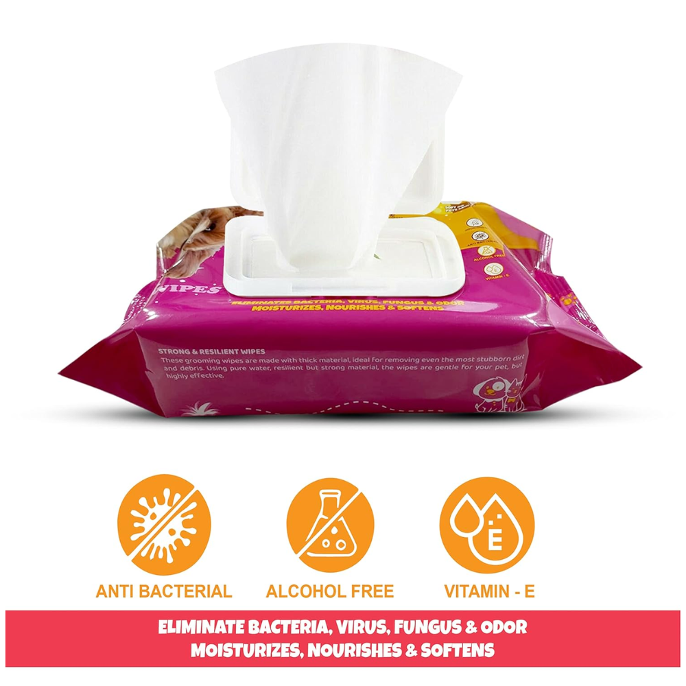 Pets Empire Paw Essential COMBO (Amla Paw Cleaner & Pet Wipes )