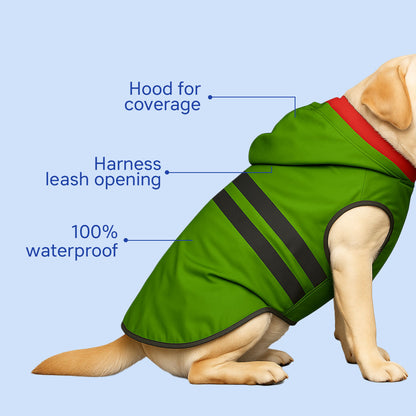 Pets Empire Raincoat for Dogs - Neon Green