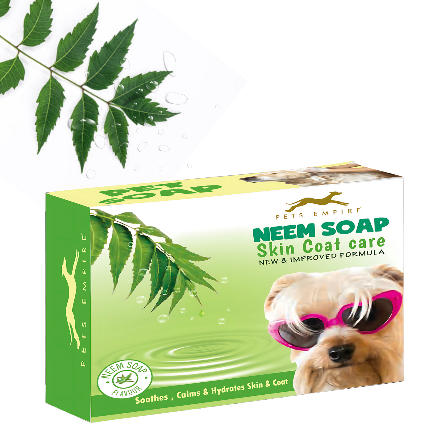 Pets Empire Neem Soap for Dogs – 4-Pack (100g Bars)