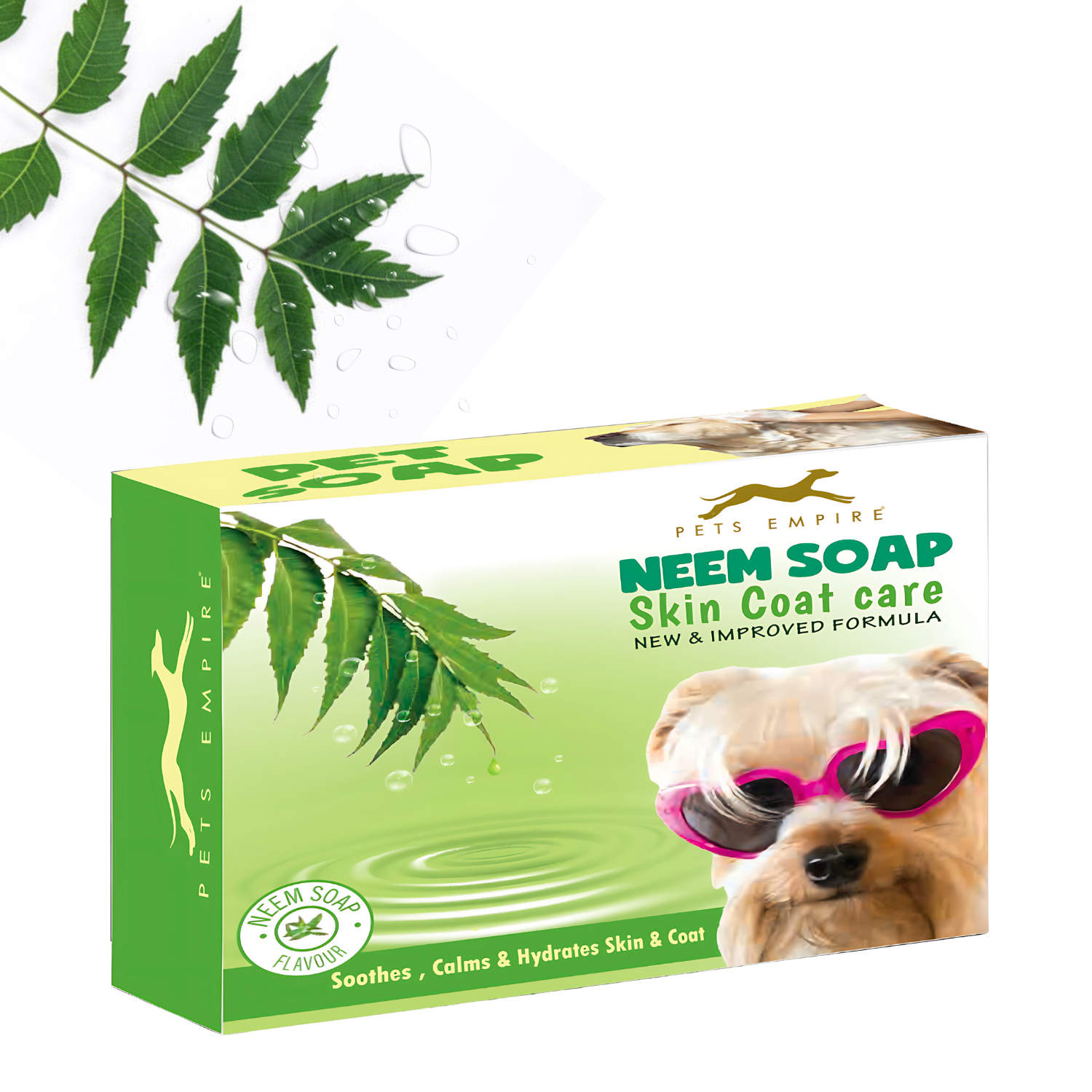 Pets Empire Neem Soap for Dogs – 3-Pack (100g Bars)