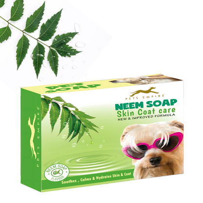 Pets Empire Neem Soap for Dogs – 4-Pack (100g Bars)