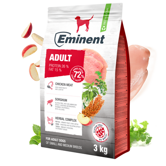 Eminent High Premium Adult Dog Dry Food-3Kg