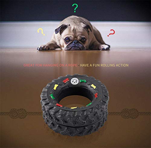 Pets Empire Tire Squeaky Chew Dog Toy