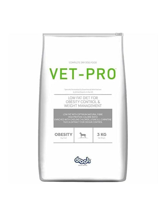 VET PRO Obesity Pellet Adult Dog Food, Chicken Flavour