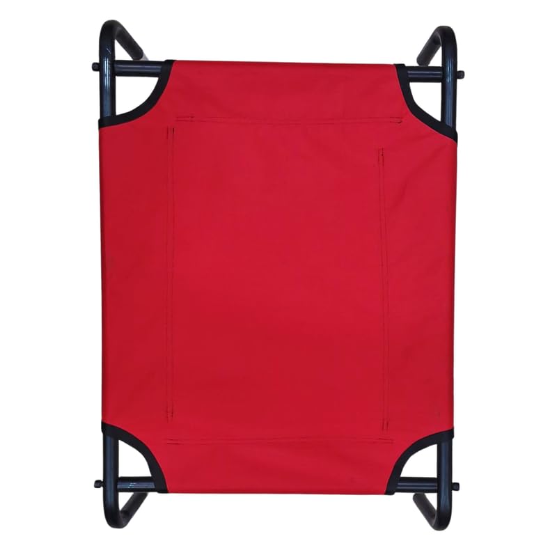 Pets Empire  Elevated Cooling Pets Bed (Red)