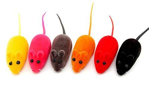 Pets Empire Mouse Squeak Noise Cat Toys (12 Pcs)