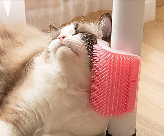 Self-Grooming Wall Brush for Cats