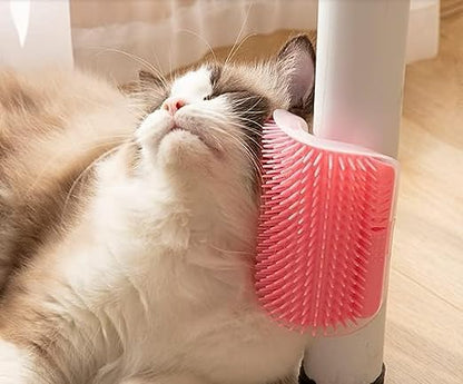Self-Grooming Wall Brush for Cats