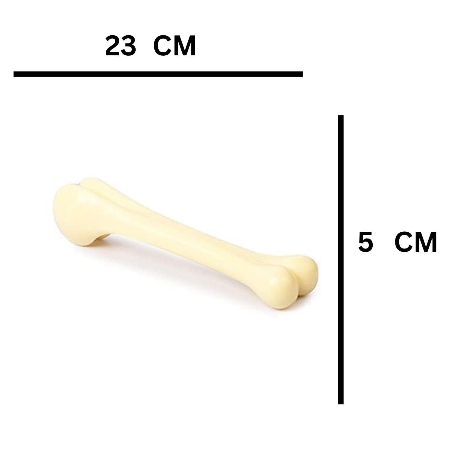 PETS EMPIRE Rubber  Chew Dog Bone Toy Pack Of 2