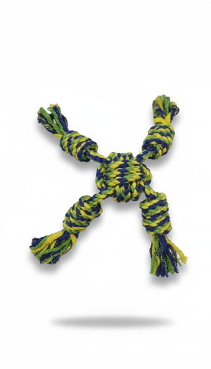 Pets Empire Natural Rope Crazy Ball Toffee Toy For Dogs