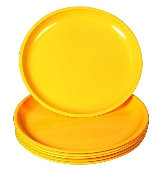 PETS EMPIRE Training Chew Teeth Plastic Flying Discs Toy Pack of 2 (Multicolor)