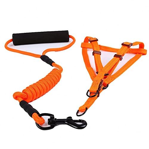 Pets Empire Adjustable Harness Leash Rope for Dogs (Multi Color)