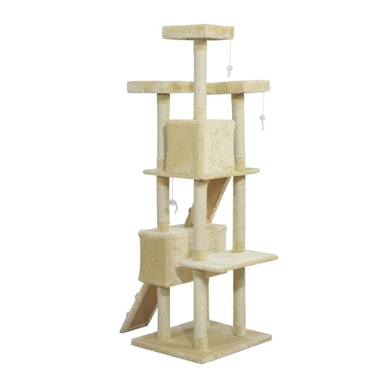 Pets Empire  Cream Colour Cat Tree for Kittens & Cats