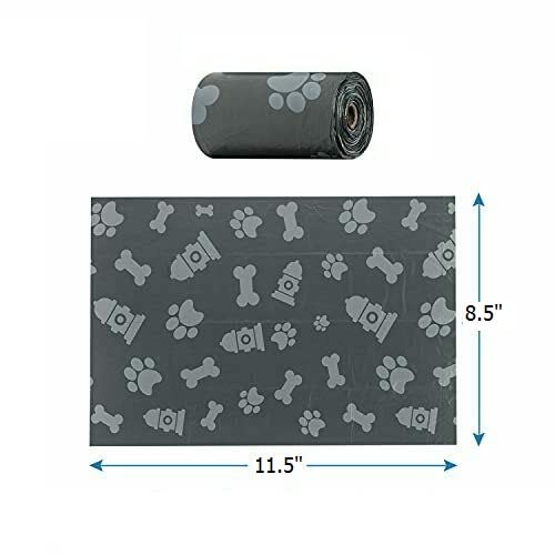 PETS EMPIRE Roll Dog Poop Bags- (Pack of 20 Pec.)