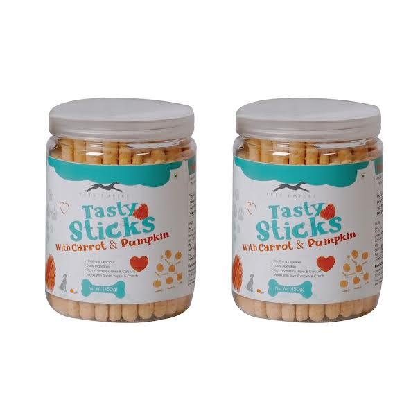 Pets Empire Tasty Sticks for Dogs (450 gm x Pack of 2)
