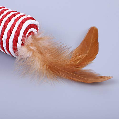 PETS EMPIRE Fun Interactive Plush Cat Toy ( Color May Vary)