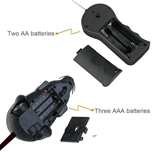 PETS EMPIRE Wireless Remote Control Rat Mouse Toy for Cats and Dogs
