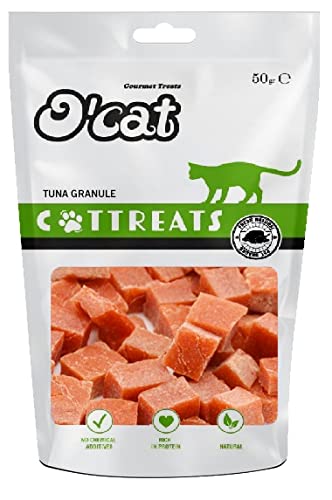 O'Cat Combo Of Chicken Bite And  Tuna Granule Treats for Cats & Kitten