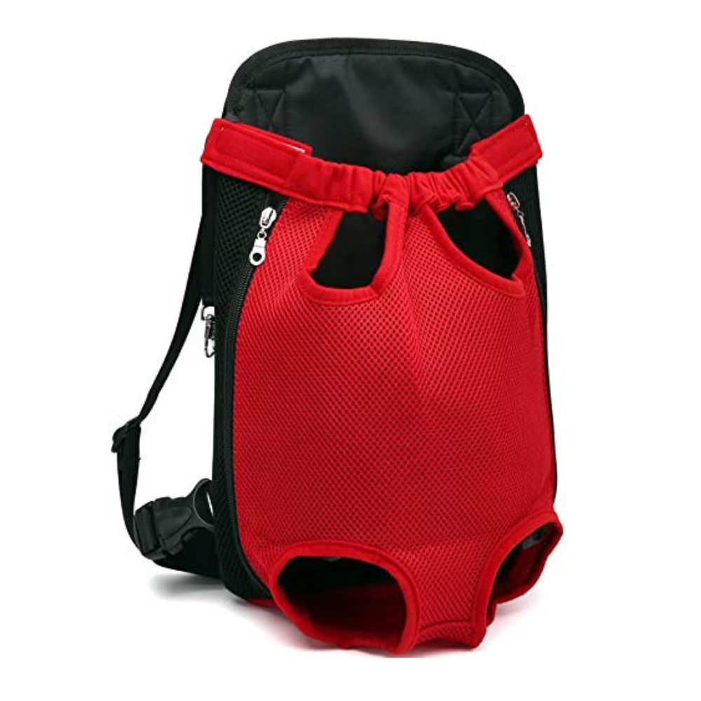 Pets Empire  Carrier Backpack For Puppies & Cats (Red)