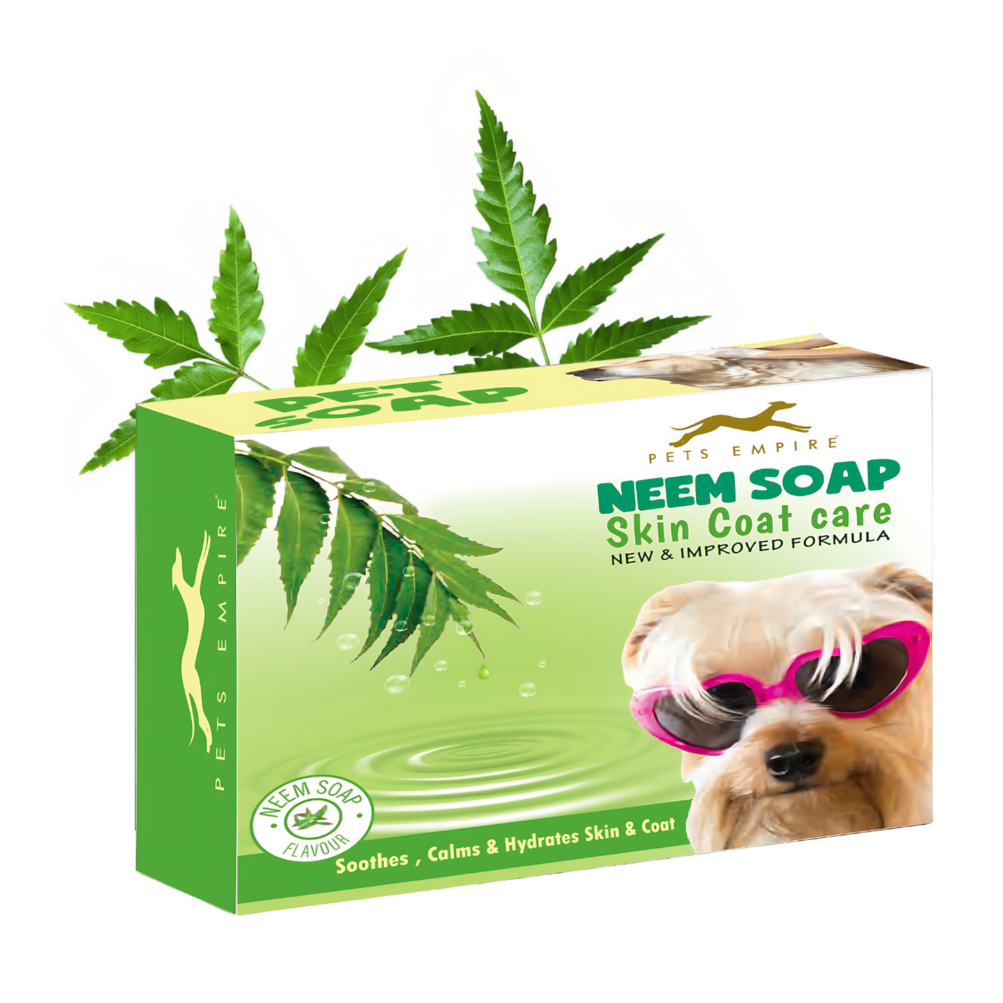 Pets Empire Neem Soap for Dogs – 4-Pack (100g Bars)
