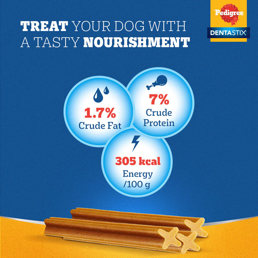 Pedigree Dentastix Dog Treat Weekly Pack For Medium Breed - 180g