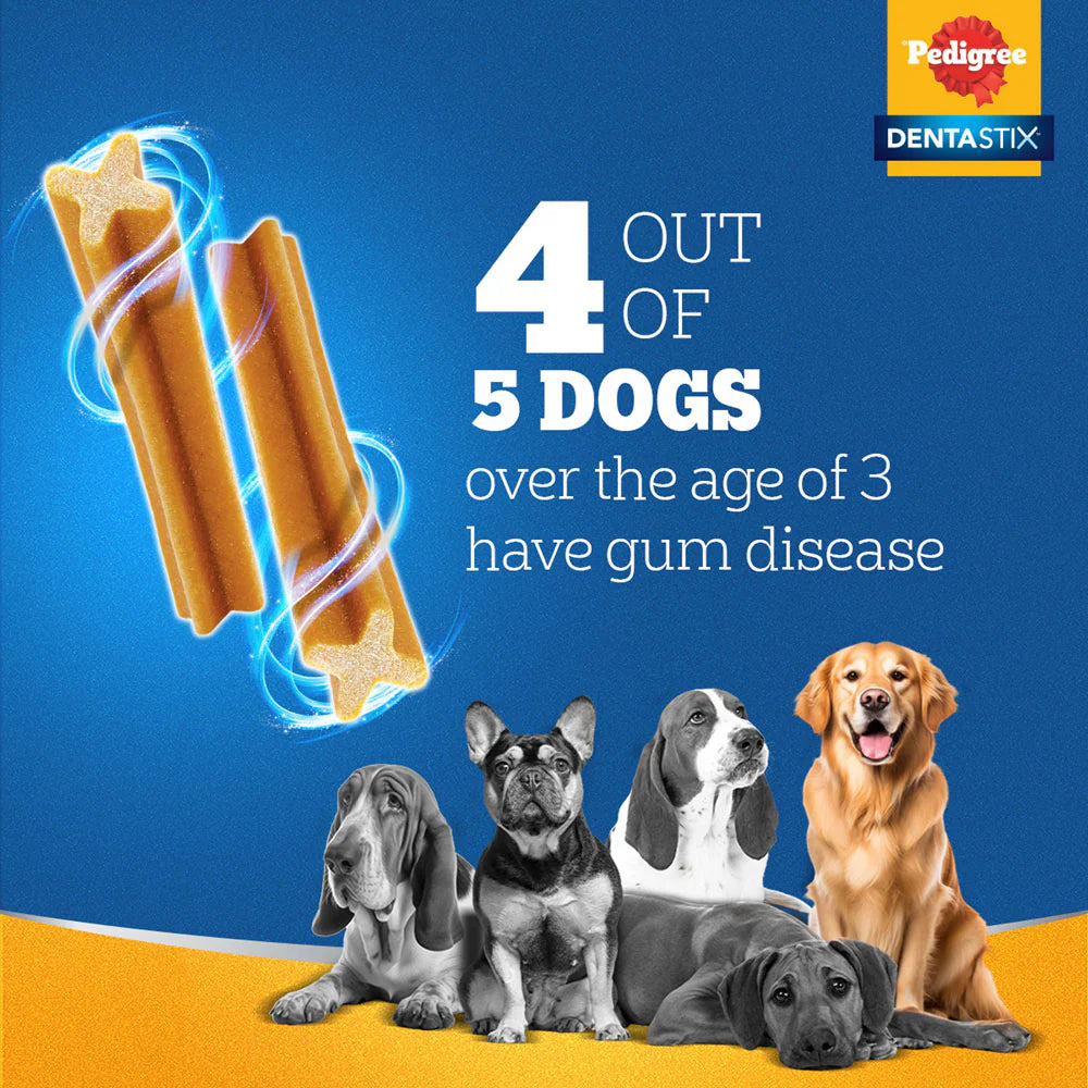 Pedigree Dentastix Dog Treat Weekly Pack For Medium Breed - 180g