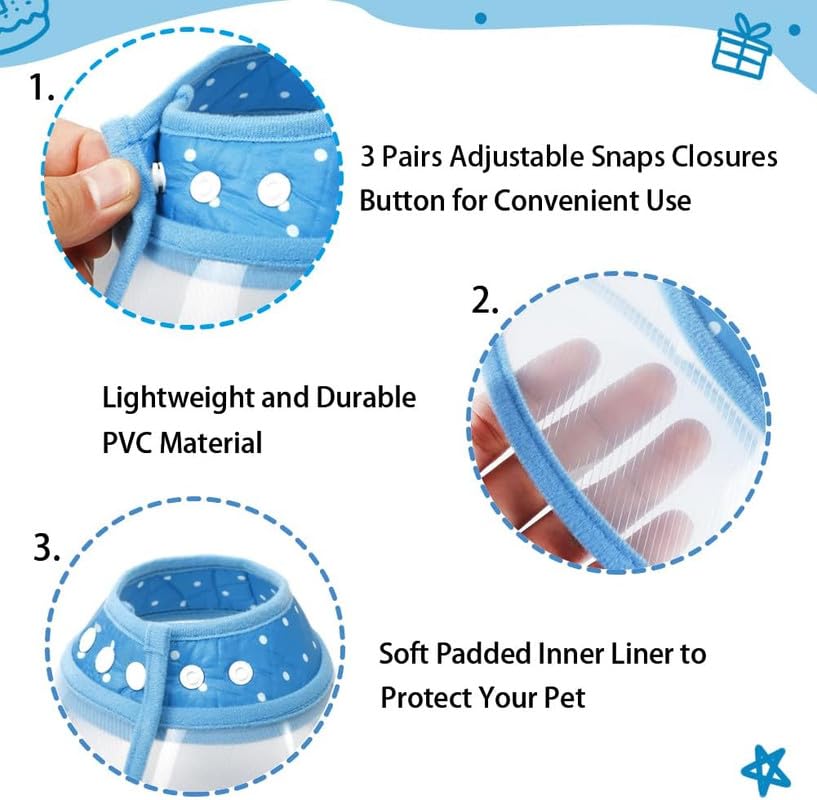 Pets Empire E Collar For Dog & Cat (Blue Color)