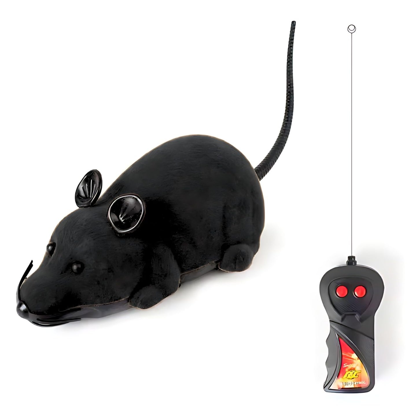 PETS EMPIRE Wireless Remote Control Rat Mouse Toy for Cats and Dogs