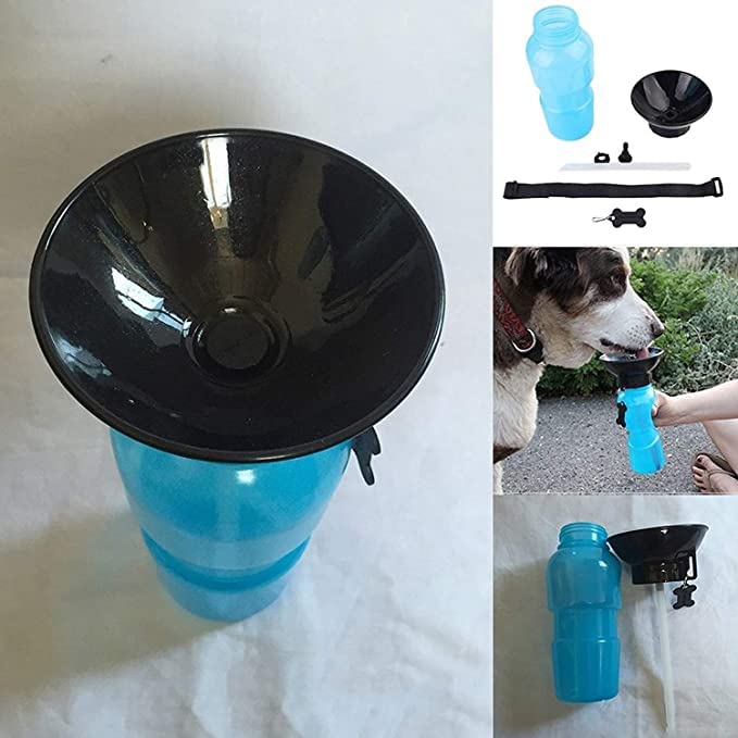 Pets Empire Dog Water Bottle 500 ml (Color May Vary)