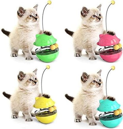 Pets Empire Food Dispenser Cat IQ Training Toy  (Multicolor)